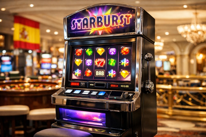 tragaperras Starburst en casinos online de España