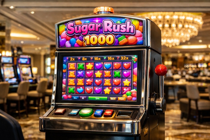 tragaperras Sugar Rush 1000 en casinos online de España